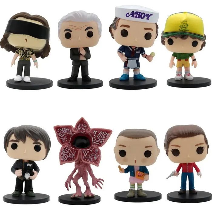 Набір колекційних фігурок Stranger Things Дивні дива сет 8 шт.