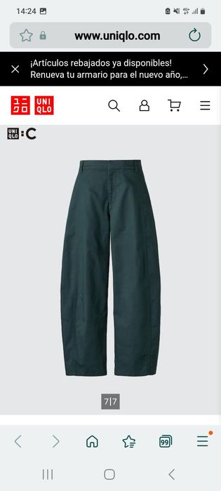 Штаны брюки балоны L  Uniqlo