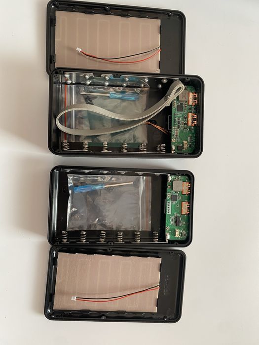 Корпус Power Bank для 18650, 1, 2, 6, 12шт.