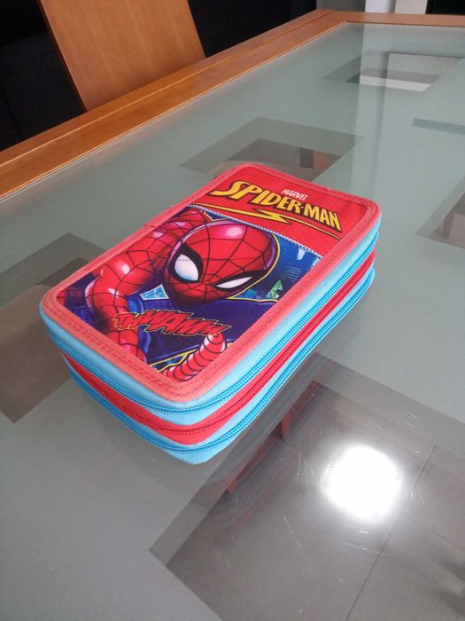 Estojo de Lápis Triplo Marvel Spiderman