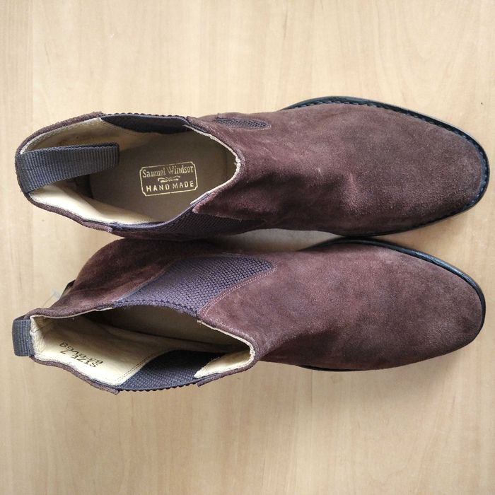 Damskie buty sztyblety SAMUEL WINDSOR roz.uk7 eu-40.5