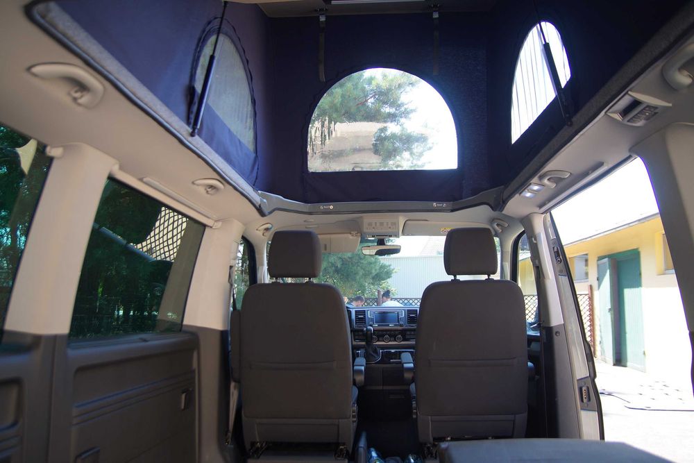 VW T5 T6 T6.1 Dach podnoszony Sypialny Aufstelldach Reimo Westfalia