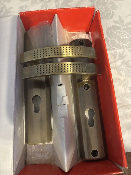 Klamka do drzwi  92mm mosiądz