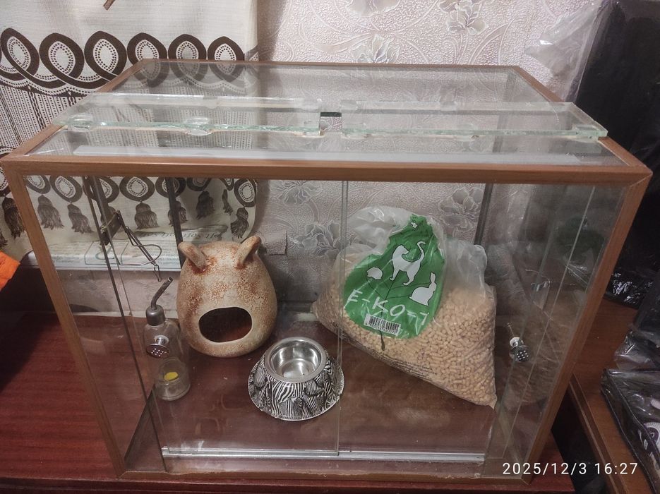 Клетка аквариум для грызунов