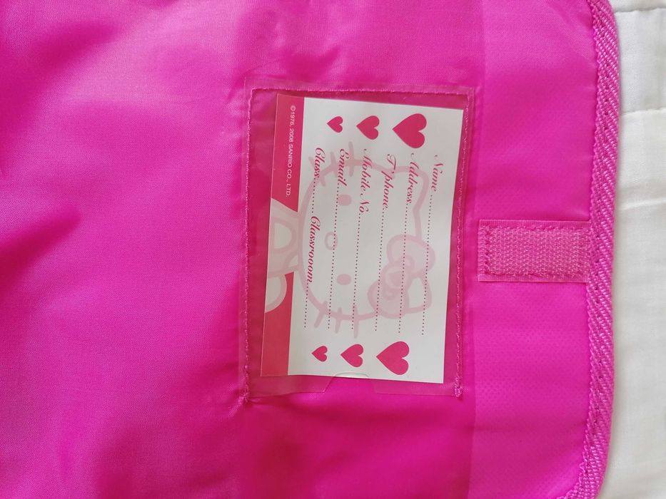 Mala Escola e Carteira Hello Kitty Sanrio