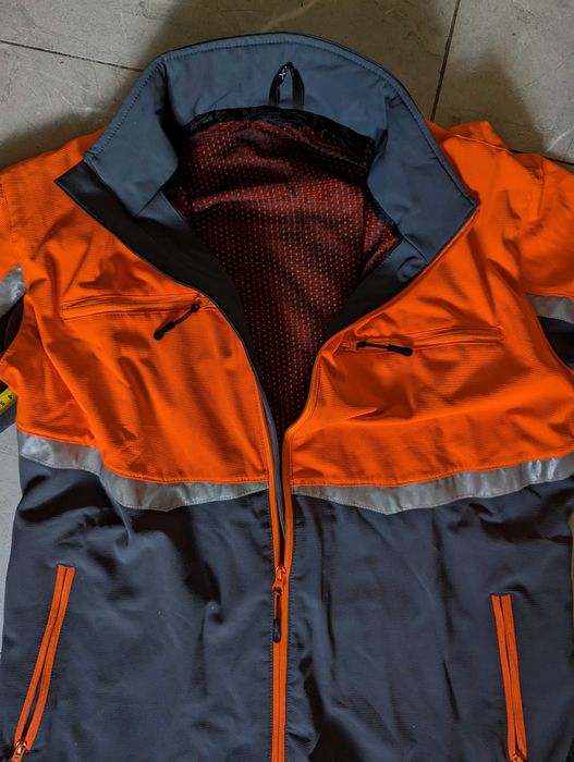 Костюм сигнальний вологозахисний яскраво-помаранчевий розмір XL XXL