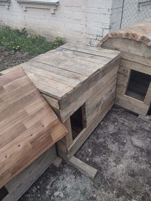 Будка вольєр буда собача домік утеплена для маленького середнього і ве