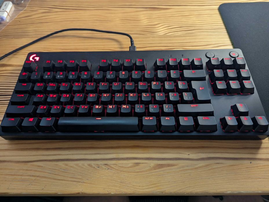 Клавіатура Logitech G PRO Mechanical G Black USB