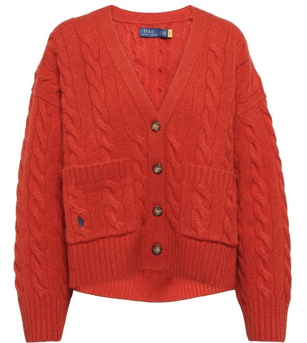 Кардиган polo ralph lauren з косами , оригінал, кашемір ,вовна