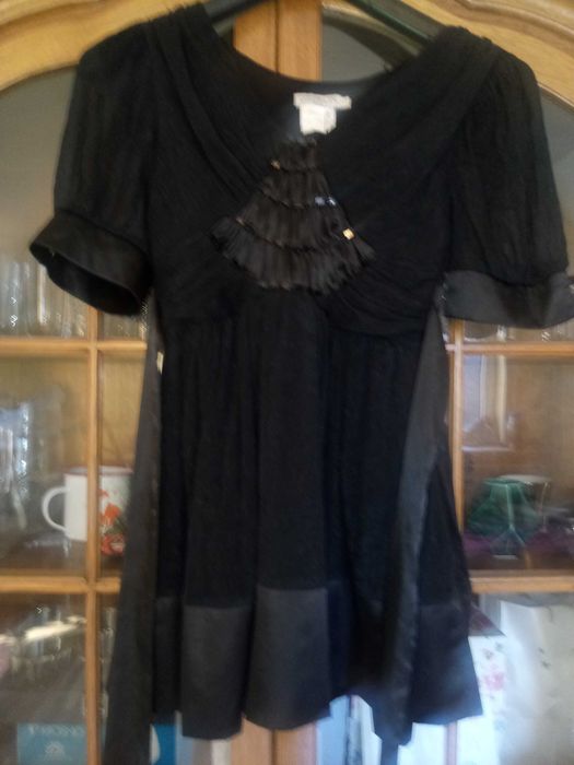 czarna tunika gothic