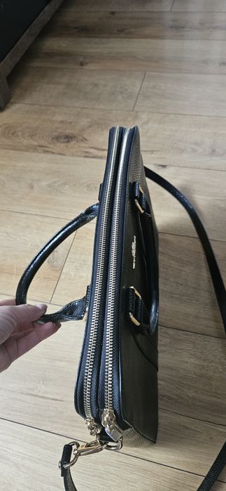 Stan idealny.  Damska skórzana torba na laptopa WITTCHEN