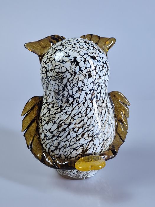Szklana Sowa - 20cm