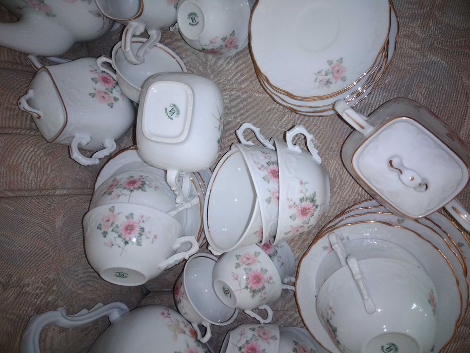 Very old Vista Alegre tea set over 100 years old