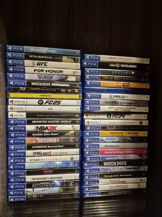 PlayStation 5 Ps5 z napędem. Stan idealny. Pad, gry