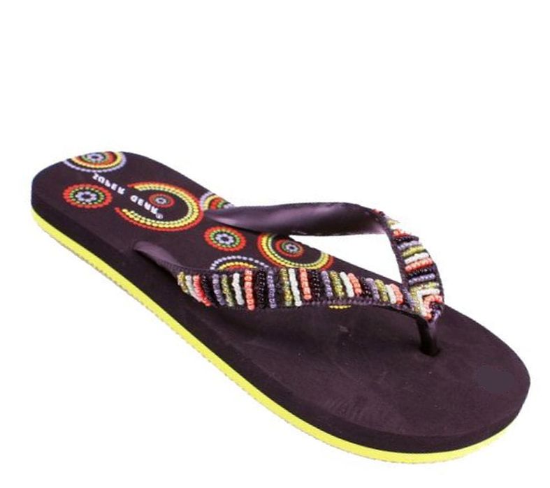 Japonki dziecięce klapki plażowe A7738 złote rozm 28