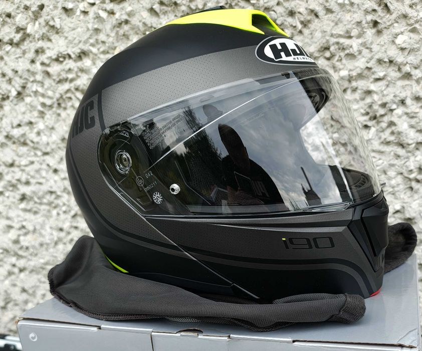 KASK Motocyklowy HJC i90 Davan MC4HSF Limitowane malowanie - jak nowy!