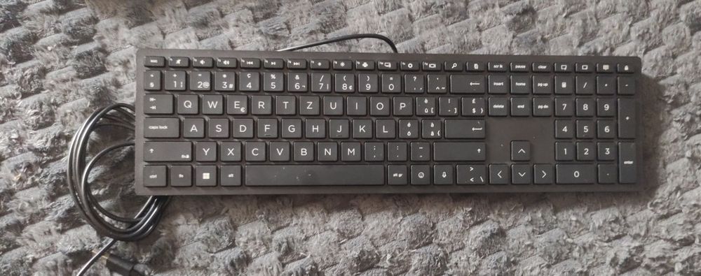 Klawiatura HP czarna
