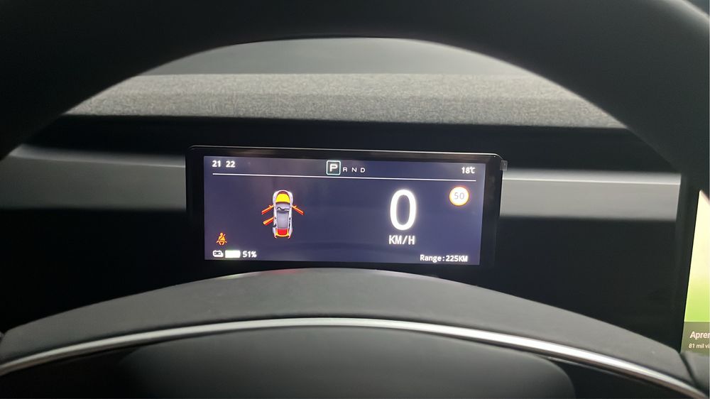 Visor HUD para Tesla Model 3 Highland F62 Carplay Camara Frontal
