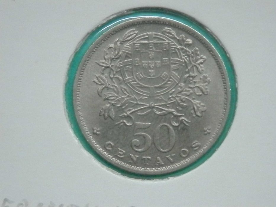 1454 - República: 50 centavos 1954 alpaca, por 8,50
