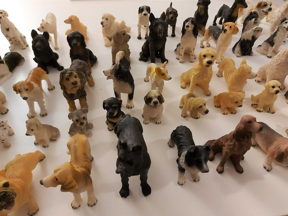 Coleção de 71 cães