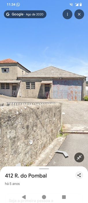 Alugo pavilhão 500m em bairro Famalicão