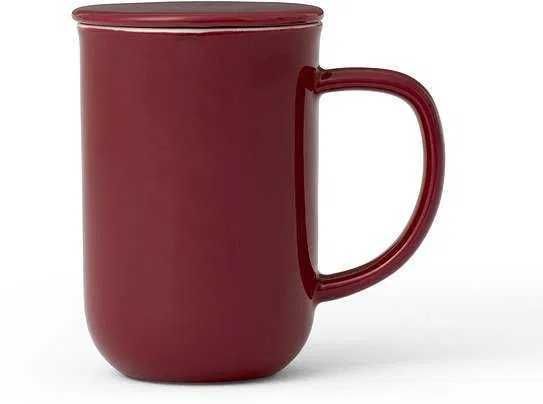 Kubek z zaparzaczką do herbaty 500 ml, czerwony, Viva Scandinavia