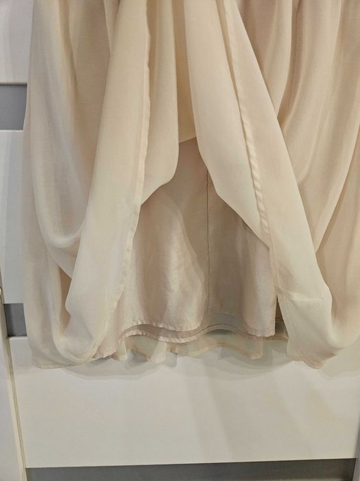 Sukienka ecru/kremowy kolor, r. M(38), Oasis