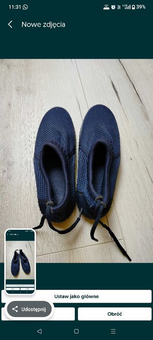 Buty do wody chłopięce