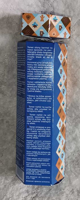 Toner do włosów słony karmel OnlyBio