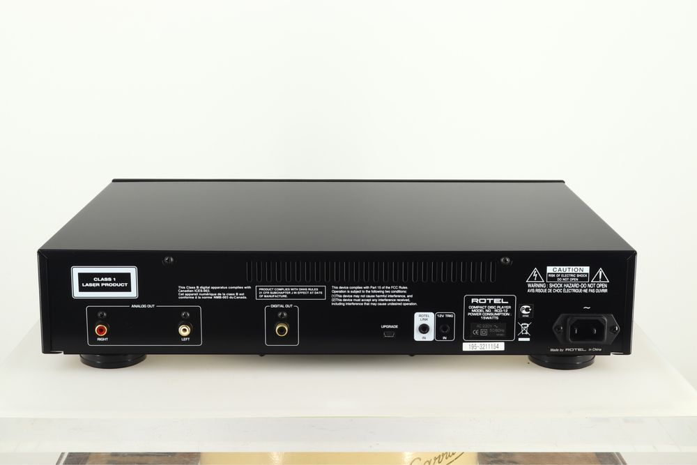 Rotel RCD-12 – Leitor de CDs High-End (Estado Impecável)
