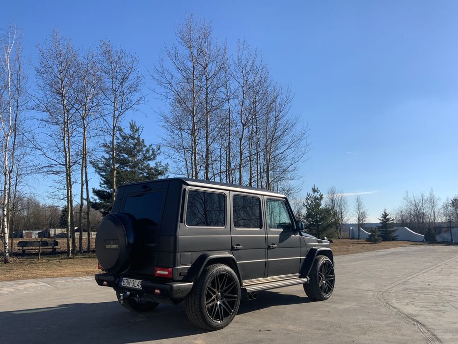Auto do ślubu Mercedes g63 amg