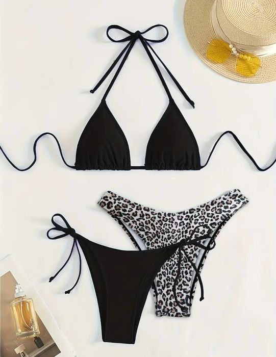 Стильний купальник трійка