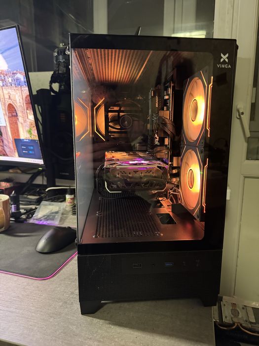 Игровой ПК Ryzen 5 5500, B550, RX 6700XT, 16gb 3200