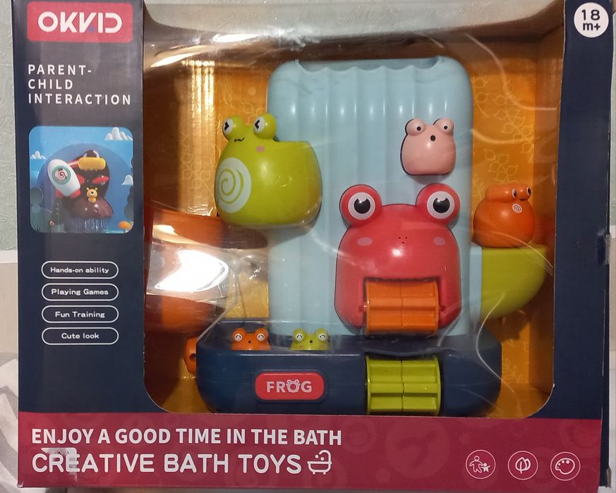 Іграшка для ванни Іграшка для купання Жаба