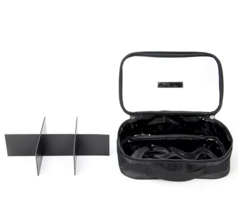 Torba na kosmetyki z regulowanymi przegródkami m2makeup kosmetyczka