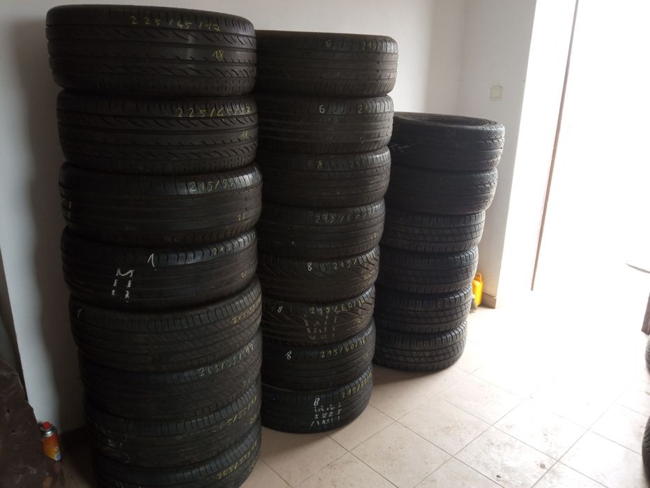 Opony letnie 13" 14" 15" 16" 17" 18" używane  montaż