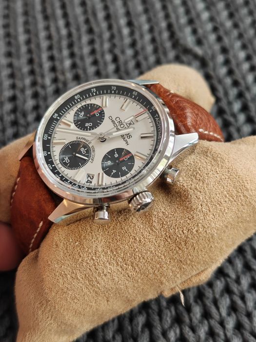 Cronos Chronograph 38.5mm 100m szafir