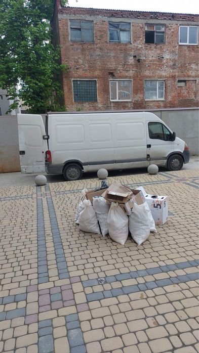 Вивіз будівельного та побутового сміття.Вантажні перевезення. Грузчики