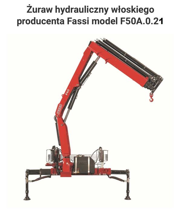 Hds Żuraw Fassi F50A.0.21 Nowy