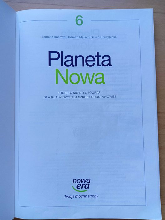 Planeta Nowa klasa 6 Nowa Era podręcznik