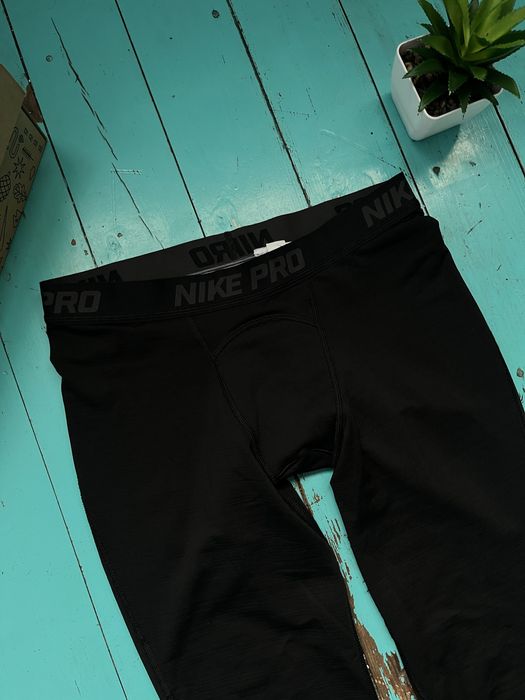 Термо леггинсы Nike Pro, размер М, компресионные термо лосины Nike Pro