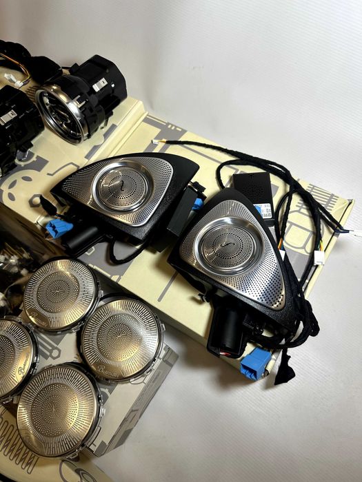 Підсвітка салону ambient light Mercedes w205 c class GLC X253