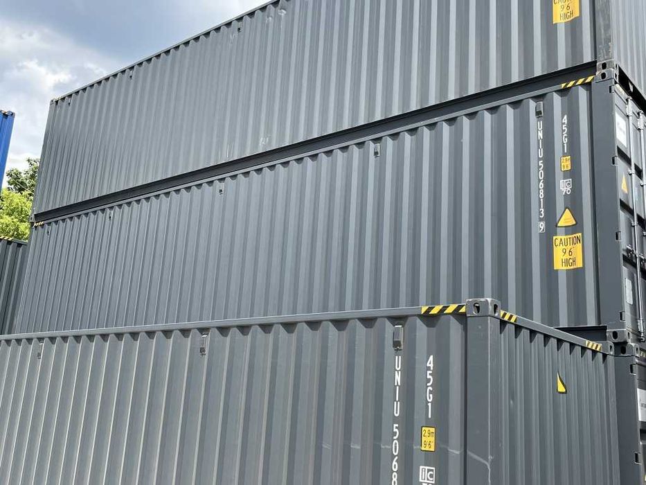 Nowy kontener morski magazynowy 40 DC HC OneWay 2025 Różne kolory
