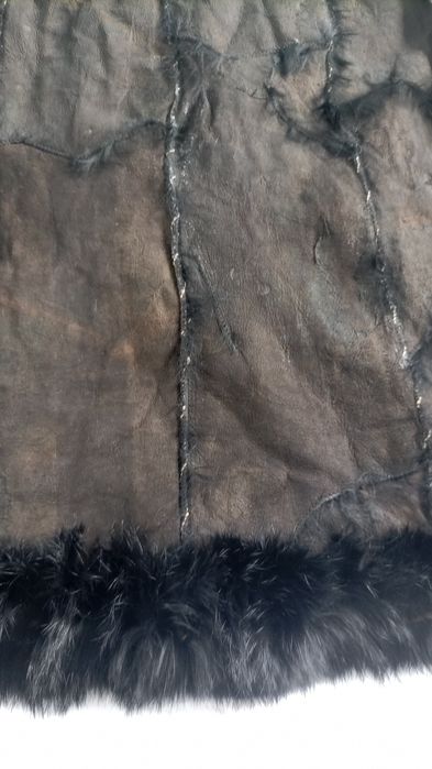 Casaco pêlo coelho Genuíno ,( se.m forro colocado)