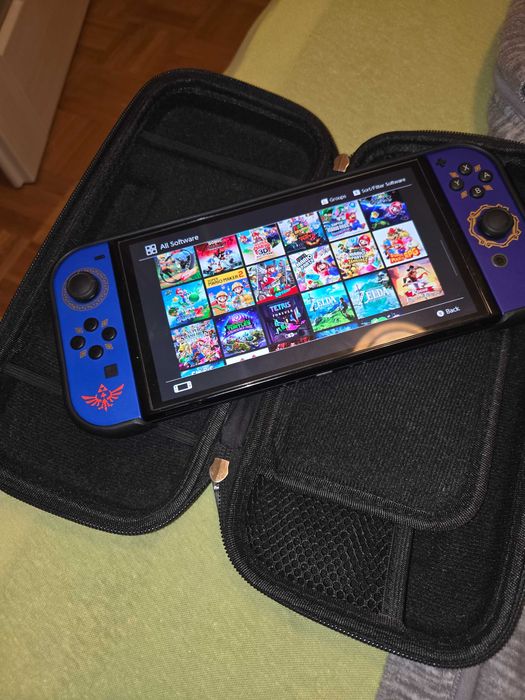 Gry i konsola nintendo switch oled
