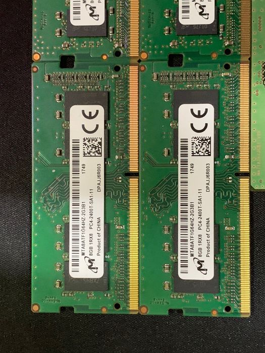 Оперативна памʼять RAM DDR4 SODIMM 8gb 16gb