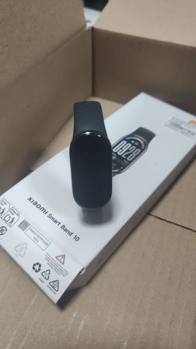Оригінал Xiaomi smart band 10 black, silver, фітнес-браслет