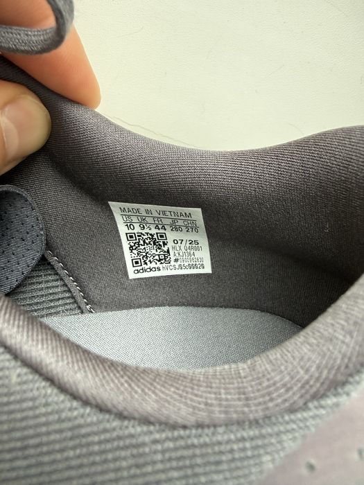 Adidas Adizero Evo SL grey lime 10us (9.5uk, 27cm стопа)