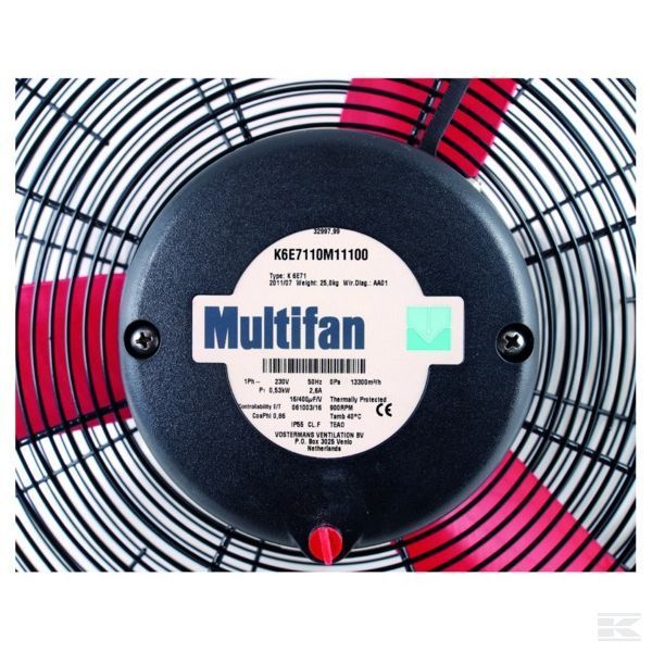 MULTIFAN Oryginalny Mieszacz Powietrza średnica 70 cm Vostermans Nowy