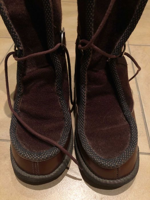 Śniegowce filcowe walonki rozmiar 25,5